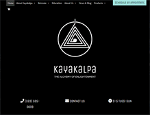 Tablet Screenshot of kaya-kalpa.org